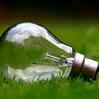 lightbulb green