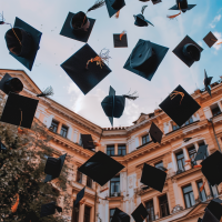 zeusjam a photo of graduation caps in the air b7fbf814 51c0 430f ac6c 358335925833